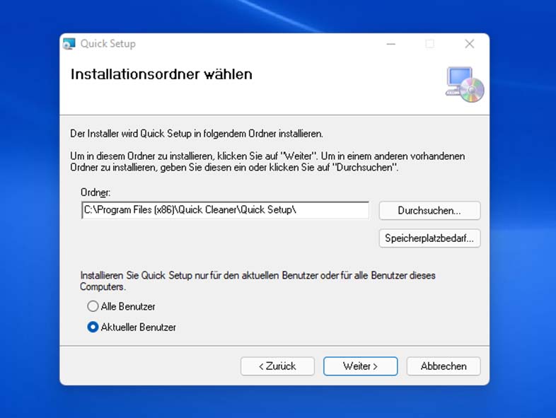 Screenshot des Video-Downloaders